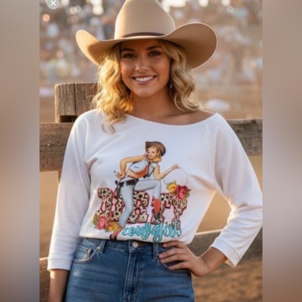 Dirty Cowgirl Off-The-Shoulder Top